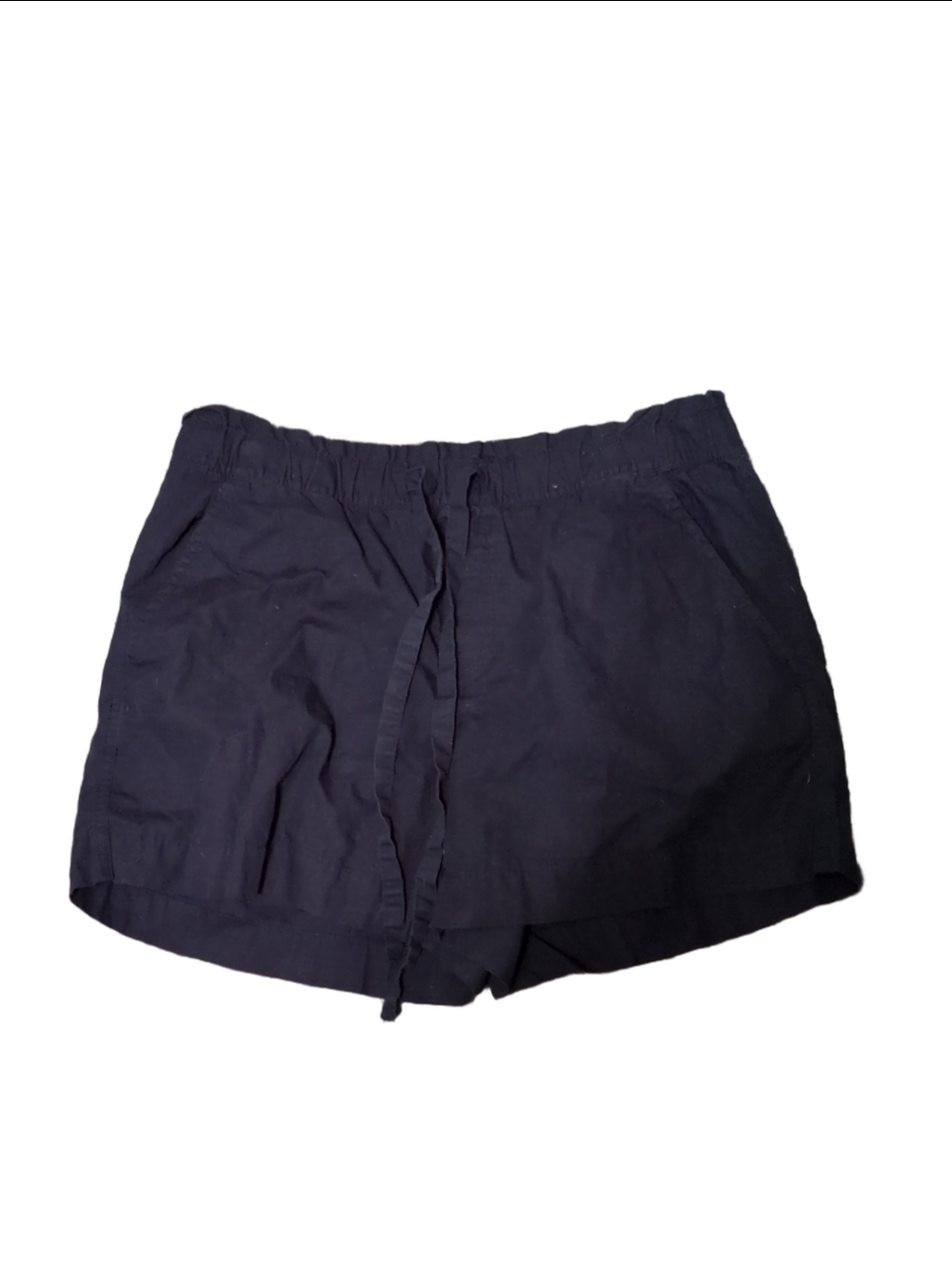 Loft Outlet Navy Pull On Shorts With Tie Size Small